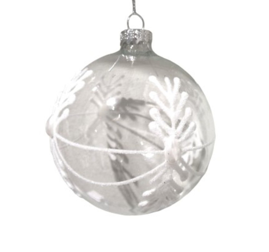 BOULE EN VERRE TRANSPARENT