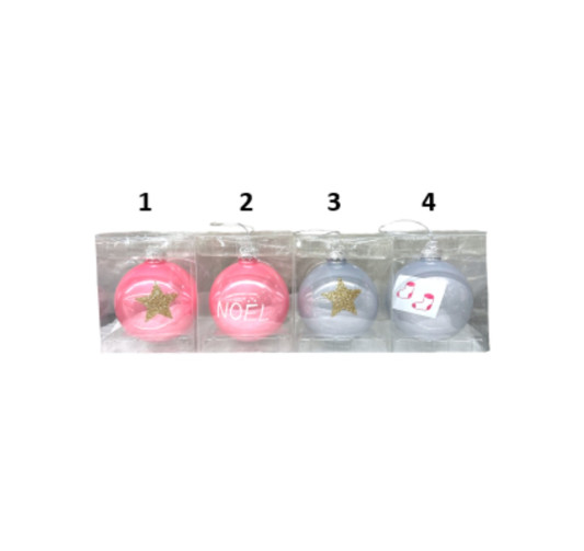 BOULE DE NOEL EN VERRE︱Lory