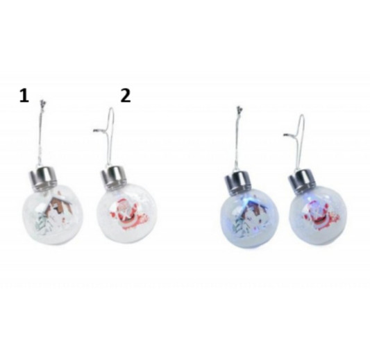 BOULE DE NOEL LED GARNIE︱Lory