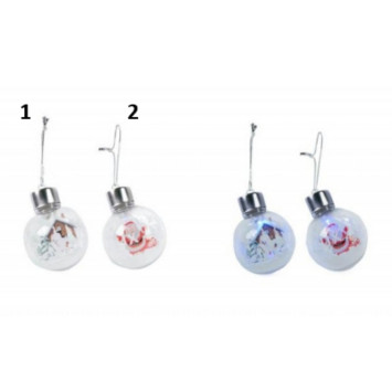 BOULE DE NOEL LED GARNIE︱Lory