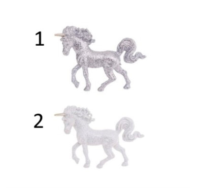 SUJET DE NOEL LICORNE PAILETEE︱Lory