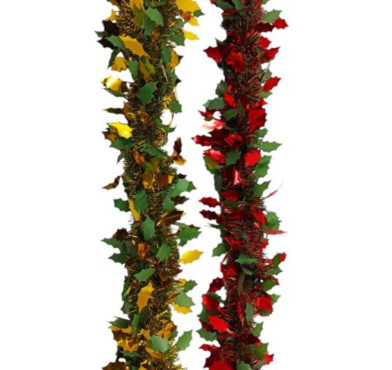 GUIRLANDE FEUILLES HOUX︱Lory