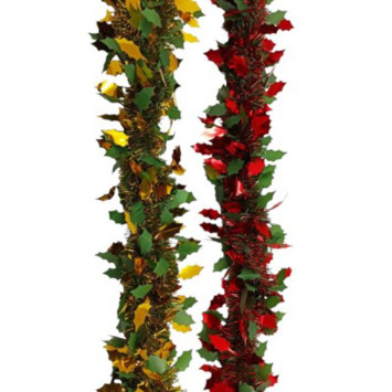 GUIRLANDE FEUILLES HOUX︱Lory