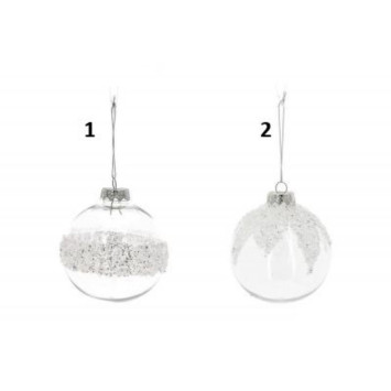 BOULE DE NOEL TRANSPARENTE︱Lory
