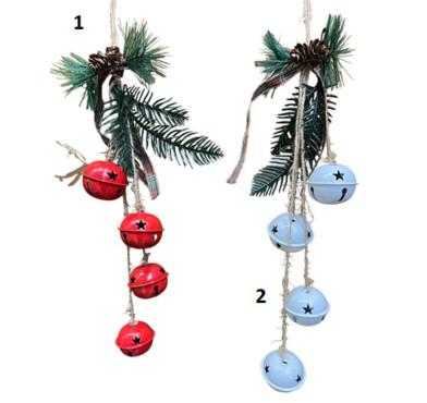 SUSPENSION DE GRELOTS EN METAL︱Lory