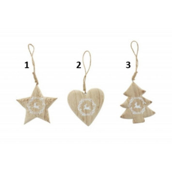 DECORATION EN BOIS NATUREL︱Lory