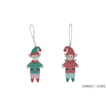 LUTIN EN BOIS A SUSPENDRE︱Lory