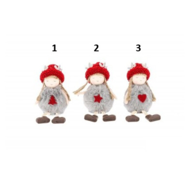 FILLETTE AVEC BONNET CERF︱Lory