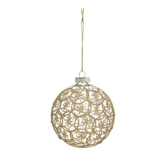 BOULE DE NOEL EN VERRE︱Lory