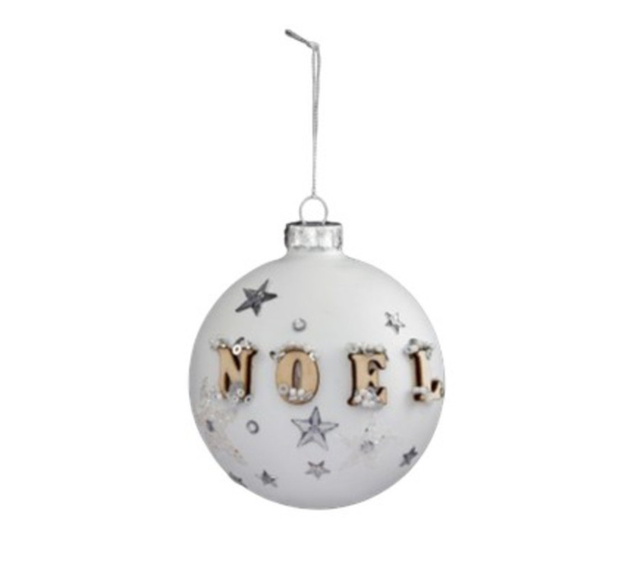 BOULE DE NOEL EN VERRE