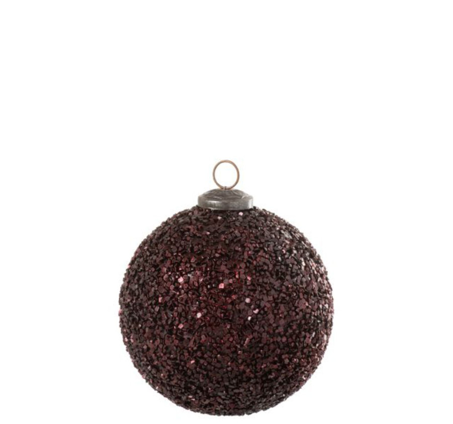 BOULE DE NOEL PAILLETTE EN