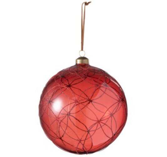 BOULE DE NOEL EN VERRE COLORIS︱Lory