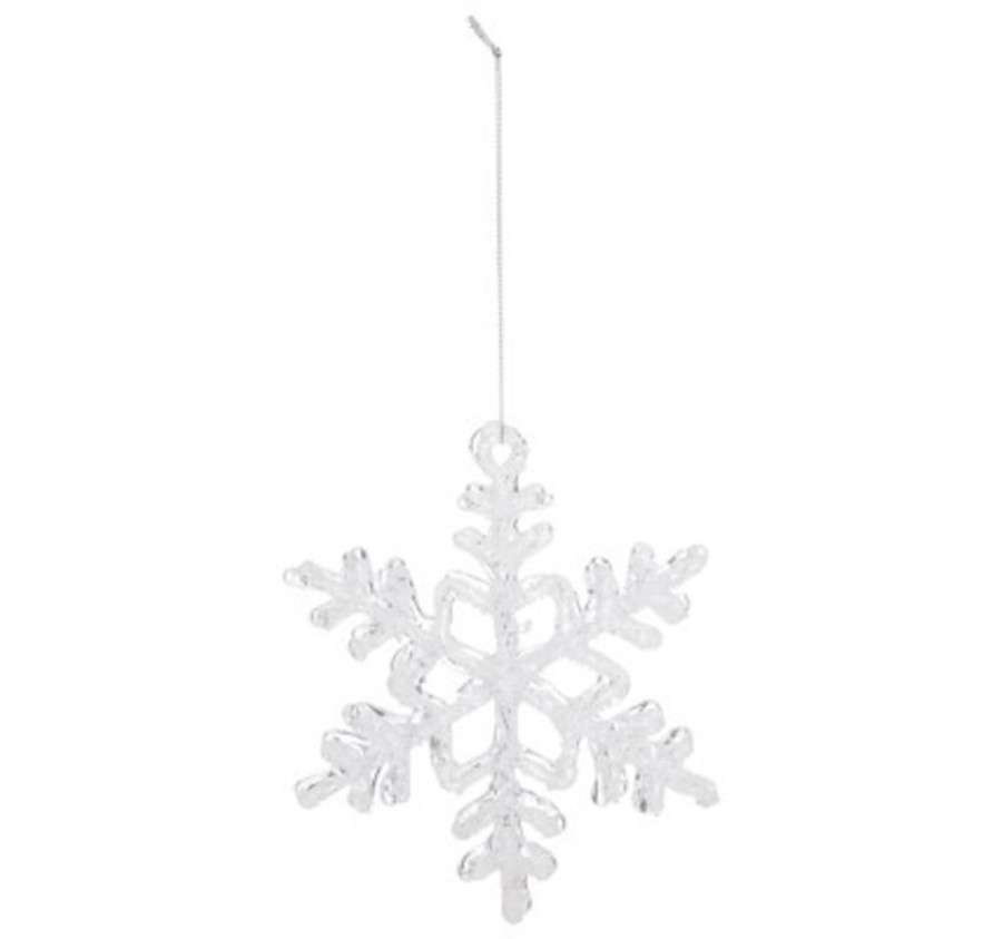 FLOCON DE NOEL EN ACRYLIQUE