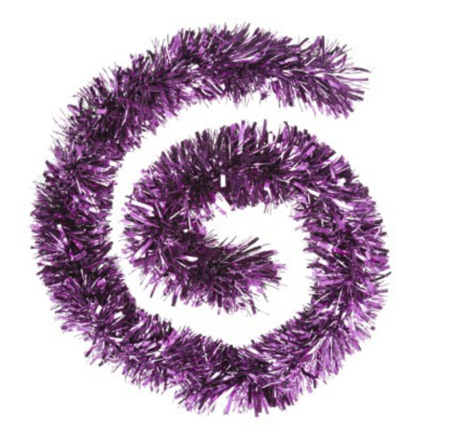 GUIRLANDE DE NOEL BOA CASSIS