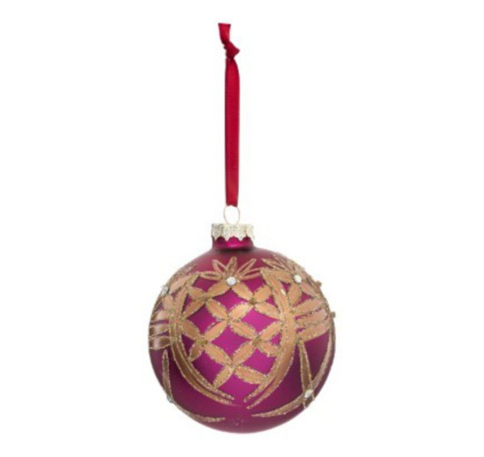 BOULE DE NOEL EN VERRE︱Lory
