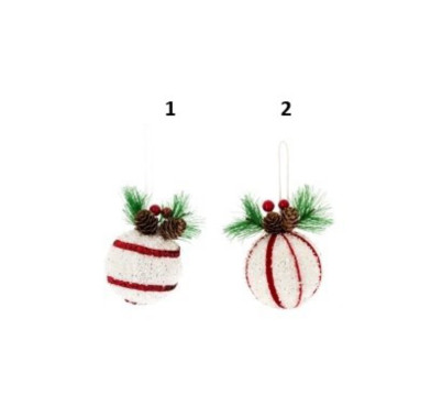 BOULE DE NOEL A SUSPENDRE︱Lory