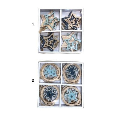 SUJET DE NOEL EN BOIS︱Lory