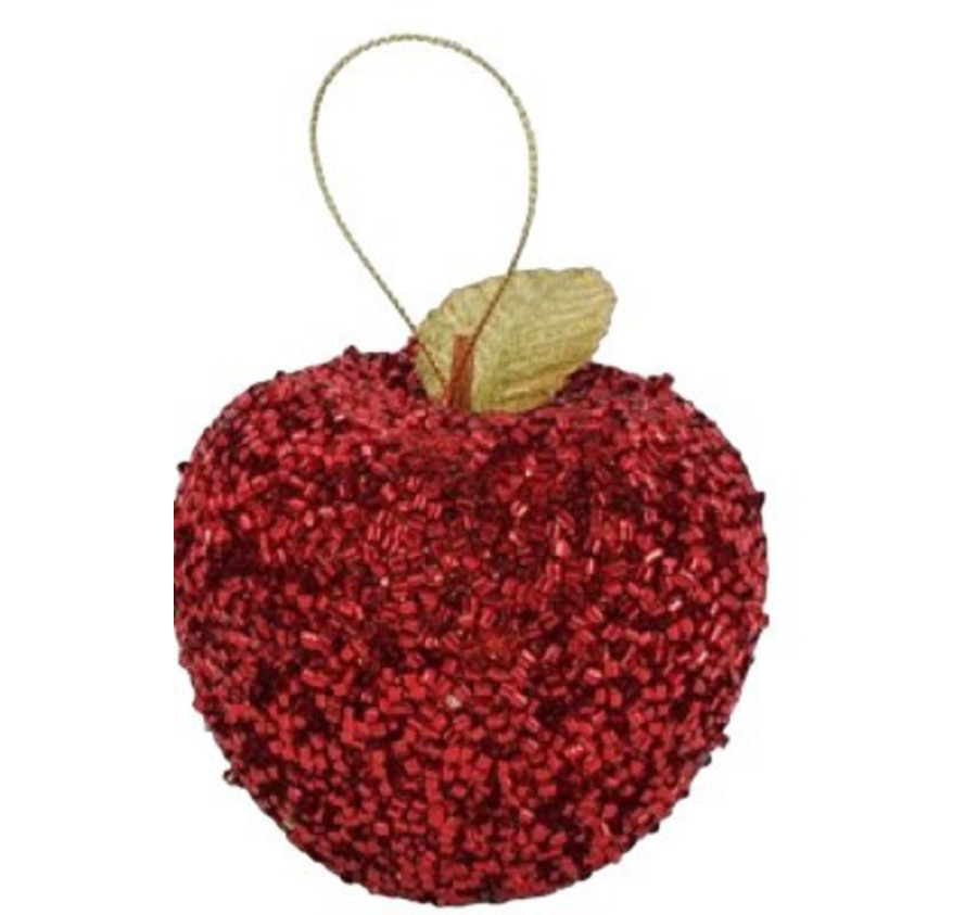 BOULE ROUGE  STRASS