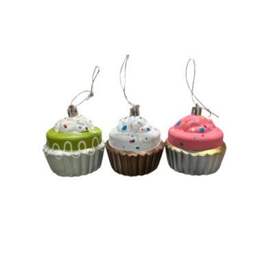CUPCAKE DE NOEL A SUSPENDRE︱Lory