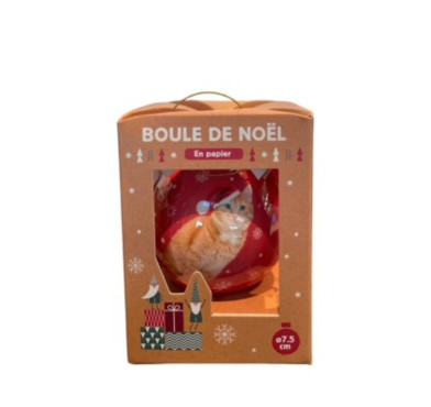 BOULE DE NOEL EN PAPIER︱Lory