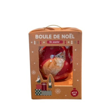 BOULE DE NOEL EN PAPIER︱Lory