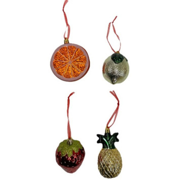 ORNEMENT ANANAS DORE DE NOEL