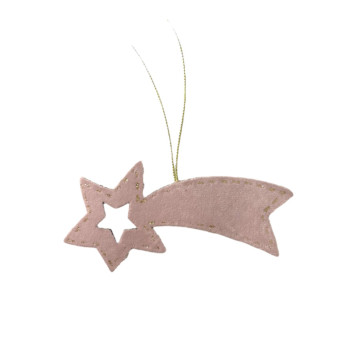 ETOILE FILANTE BOIS ET VELOURS