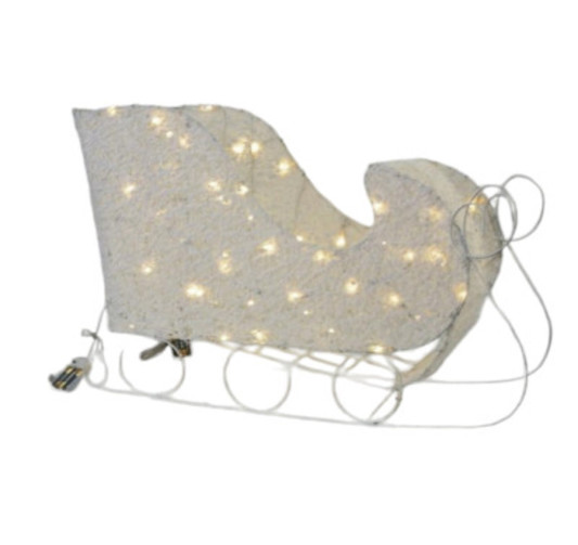 TRAINEAU BLANC LUMINEUX 50LED︱Lory