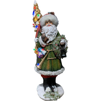 PERE NOEL DEBOUT LUMINEUX︱Lory