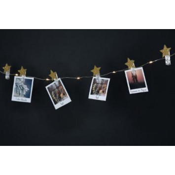GUIRLANDE CLIP 10 LED ETOILE︱Lory