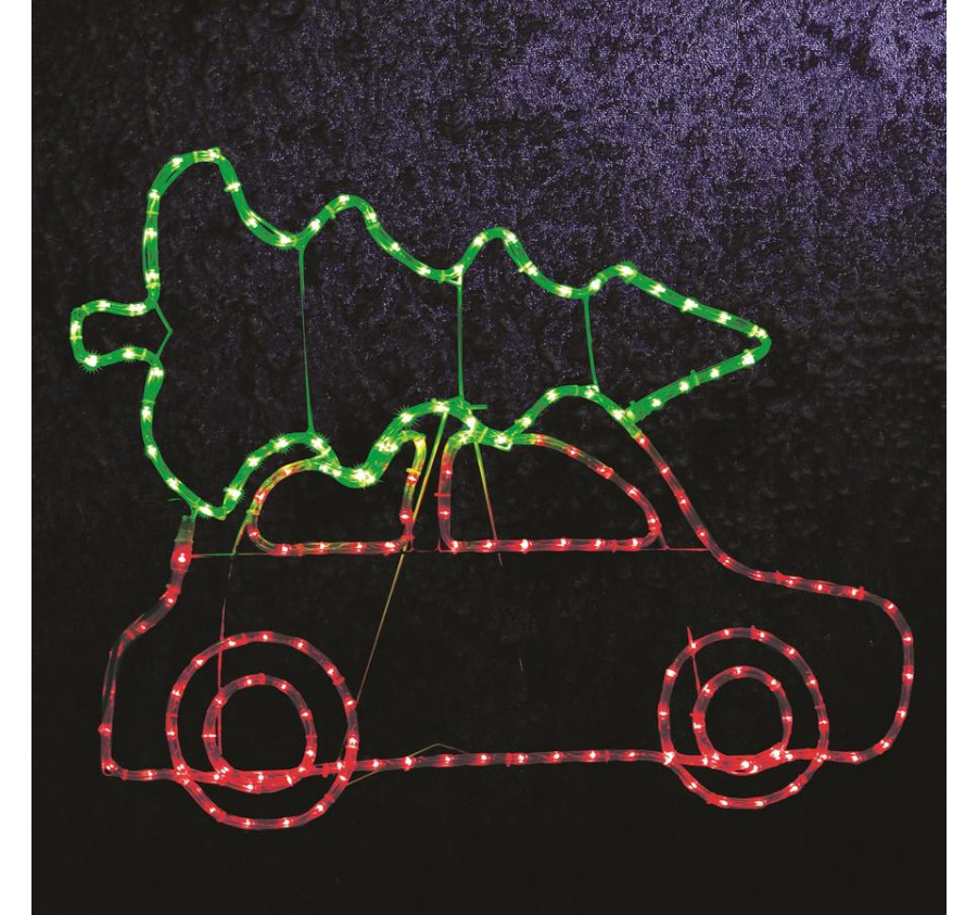 VOITURE LUMINEUSE 168 LEDS
