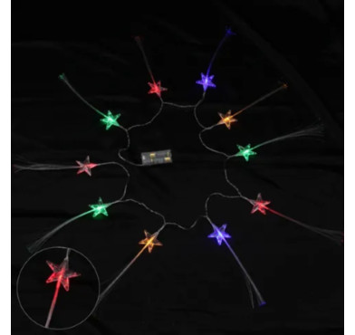 GUIRLANDE ETOILE 10LED 1.35M︱Lory