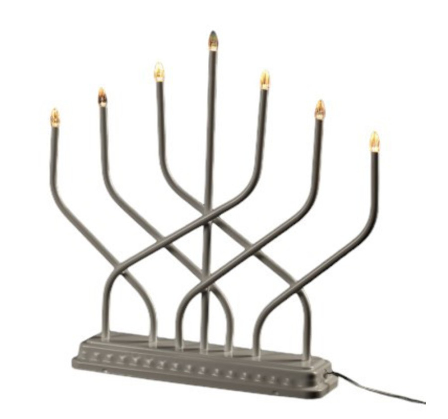 CANDELABRE ETOILE BLANC