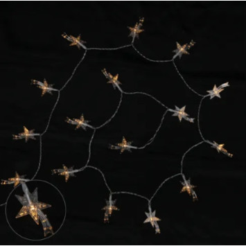 GUIRLANDE ETOILE 40L PVC L5M︱Lory