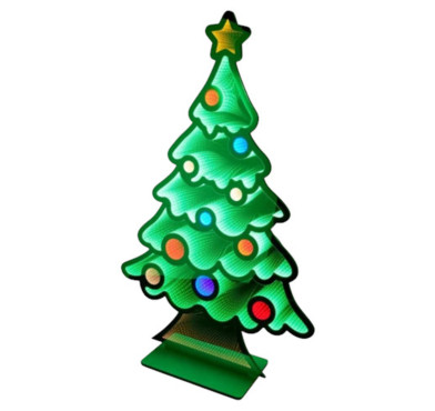 SAPIN DE NOEL MIROIR INFINI