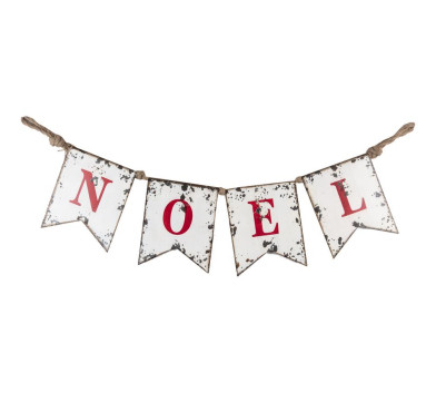 BANNIERE NOEL EN METAL︱Lory