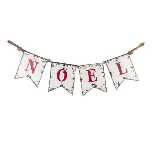 BANNIERE NOEL EN METAL︱Lory