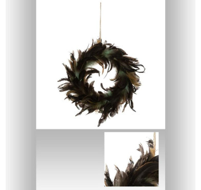 COURONNE DE PLUME PAON︱Lory