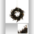 COURONNE DE PLUME PAON