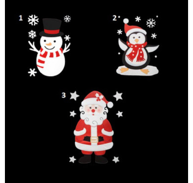 STICKERS NOEL FLOQUE︱Lory