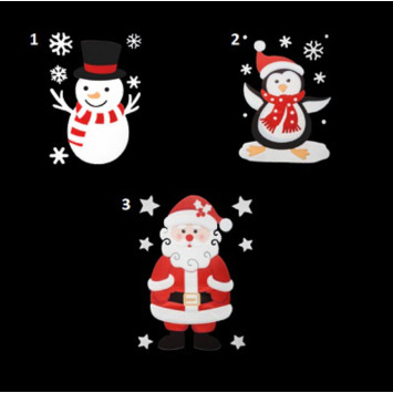 STICKERS NOEL FLOQUE︱Lory