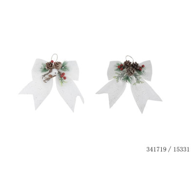 NOEUD DECORATIF 23X20CM︱Lory