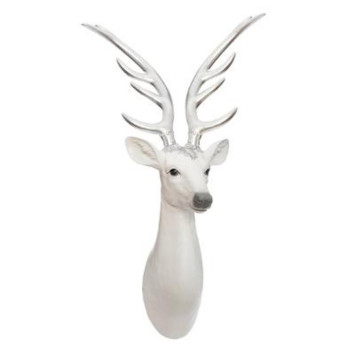 RENNE 83CM EN RESINE BLANC︱Lory