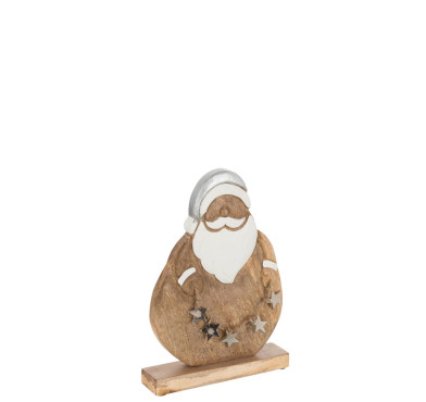 PERE NOEL EN BOIS AVEC︱Lory