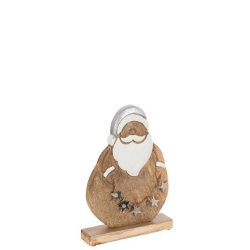 PERE NOEL EN BOIS AVEC︱Lory