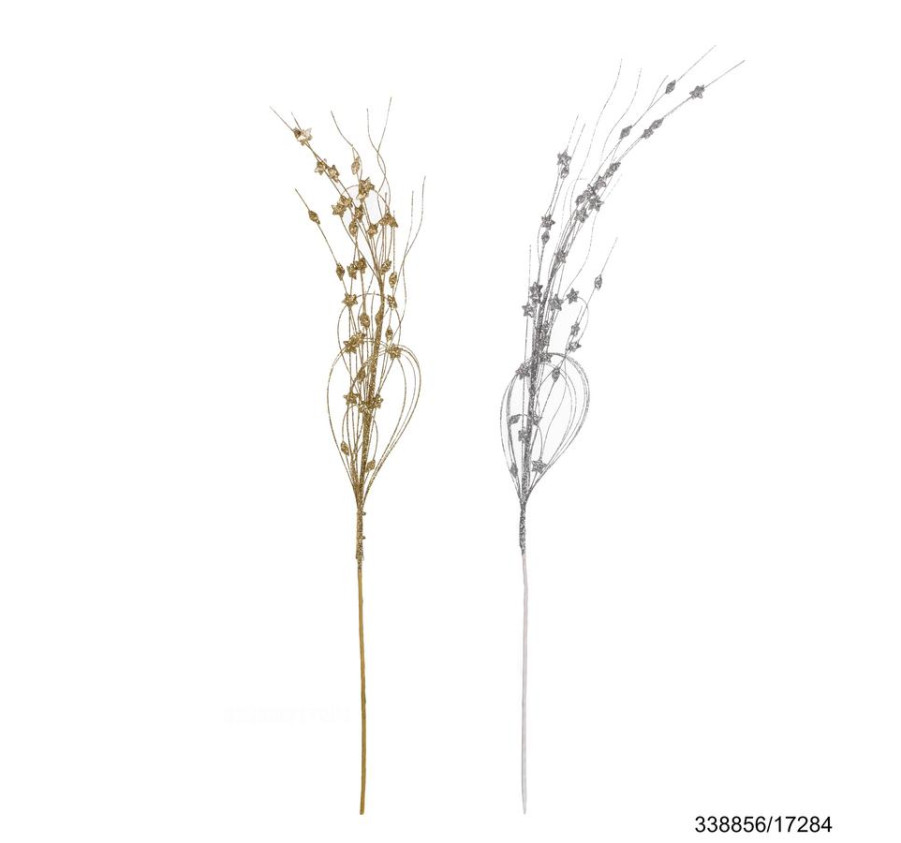 BRANCHE DE NOEL PAILLETEE