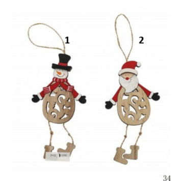 PERSONNAGE DE NOEL EN BOIS︱Lory