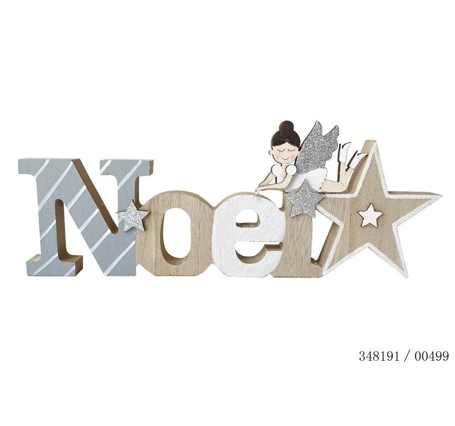 DECORATION NOEL BOIS AVEC