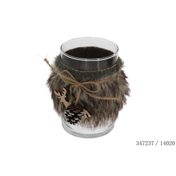 PHOTOPHORE EN VERRE AVEC︱Lory