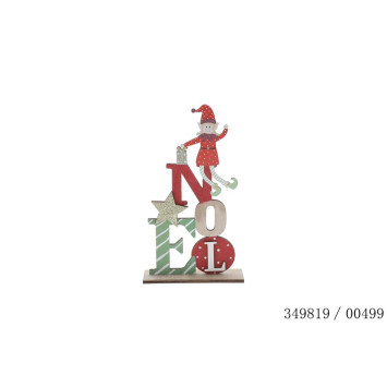 DECORATION BOIS NOEL AVEC︱Lory